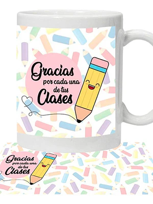 Tazón Profesores Gracias Por Cada Una De Tus Clases Grafimax