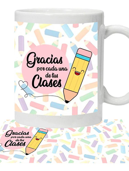 Tazón Profesores Gracias Por Cada Una De Tus Clases Grafimax 1
