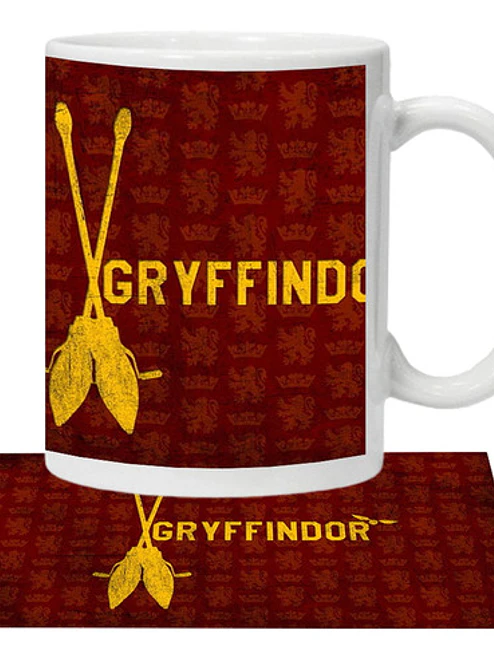 Tazón Harry Potter Gryffindor Quidditch Grafimax 1