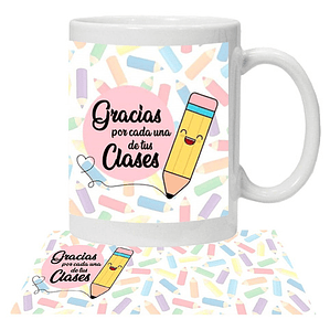 Tazón Profesores Gracias Por Tus Clases Grafimax