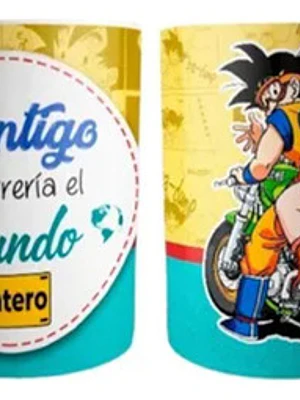 Tazón Goku Y Milk Mundo Amor Parejas Enamorados Grafimax