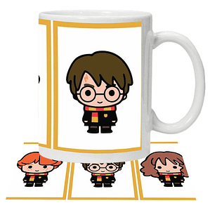 Tazón Harry Potter Amigos Chibi Grafimax