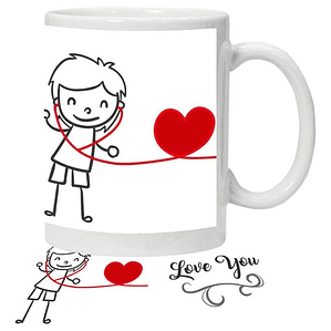 Tazón Amor Frases Enamorados Love You Corazón Grafimax