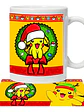 Tazón Feliz Navidad Pikachu Pokemon Grafimax - Miniatura 1