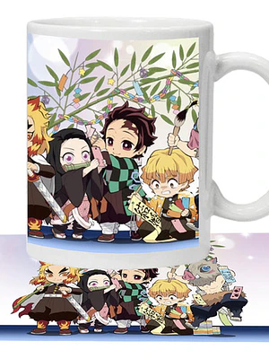 Tazón Demon Slayer Amigos Chibi Anime Grafimax