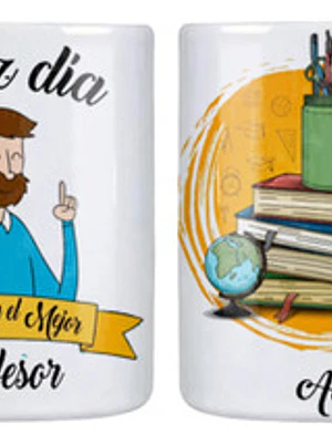 Tazón Profesores Feliz Dí­A Profesor Personalizado Grafimax