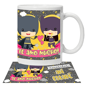 Tazón Amor Frases Enamorado Ahí­ Estaré Batman Grafimax