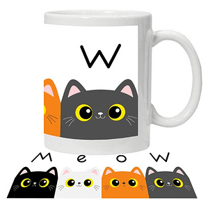 Tazón Gatitos Meow Grafimax