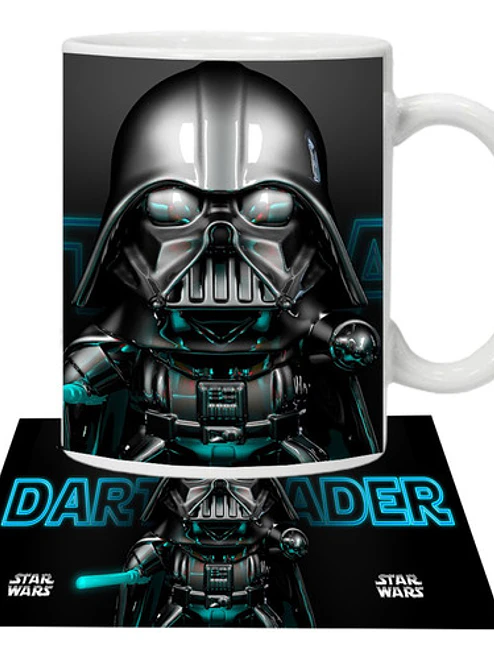Tazón Dart Vader Starwars Chibi Grafimax 1