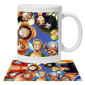 Tazón Luffy Y Sus Amigos Anime One Piece Grafimax
