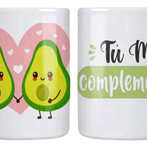 Tazón Amor Tú Me Complementas Frases Grafimax