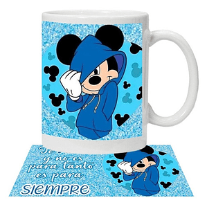 Tazón Amor Frases Mickey Te Amo Para Siempre Grafimax