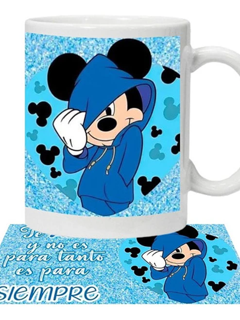 Tazón Amor Frases Mickey Te Amo Para Siempre Grafimax 1
