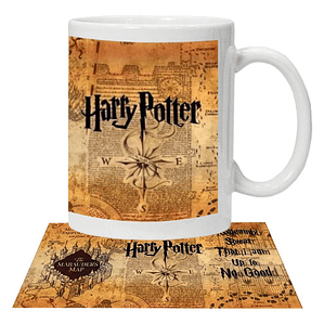 Tazón Mapa Del Merodeador Harry Potter Juramento Grafimax