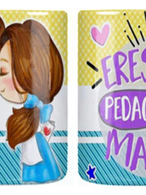 Tazón Amor Frases Mi Pedacito De Magia Bella Grafimax