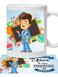 Tazón Profesores El Mejor Maestro Personalizado Grafimax - Miniatura 1