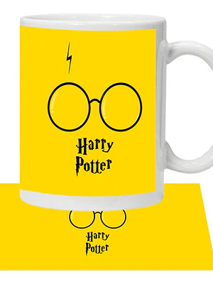 Tazón Harry Potter Lentes Minimalista Grafimax