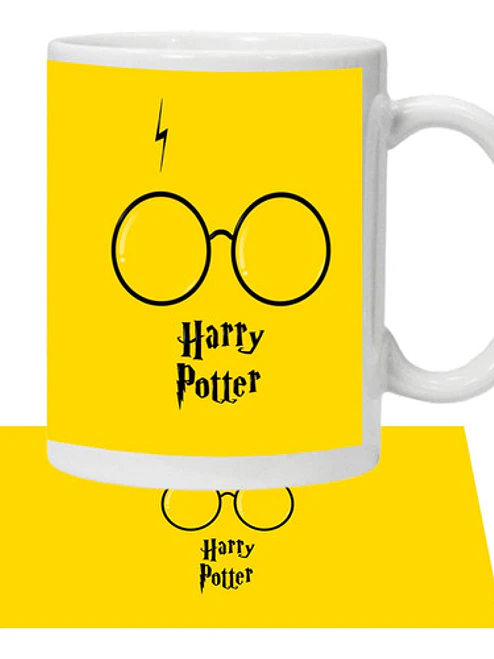 Tazón Harry Potter Lentes Minimalista Grafimax 1