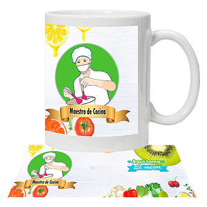 Tazón El Mejor Maestro De Cocina Grafimax