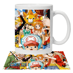 Tazón Monkey D. Luffy Y Sus Amigos One Piece Grafimax