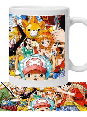Tazón Monkey D. Luffy Y Sus Amigos One Piece Grafimax
