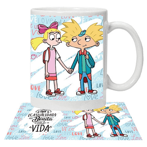 Tazón Amor Frases Eres La Casualidad Más Bonita Grafimax