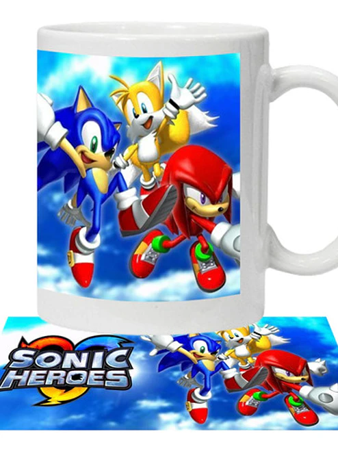 Tazón Sonic Y Sus Amigos Sonic Heroes Grafimax 1