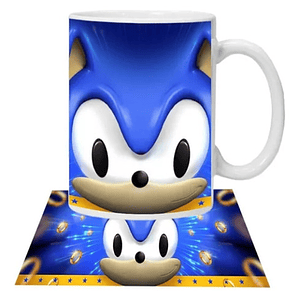 Tazón Sonic Chibi Grafimax