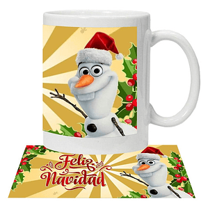Tazón Feliz Navidad Olaf Frozen Grafimax