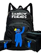 Pack Mochila Rainbow Friends Blue Lonchera Estuche Grafimax - Miniatura 1