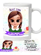 Tazón Profesora Educadora N27 Personalizado Grafimax - Miniatura 1
