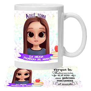 Tazón Profesora Educadora N24 Grafimax