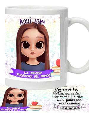 Tazón Profesora Educadora N24 Grafimax