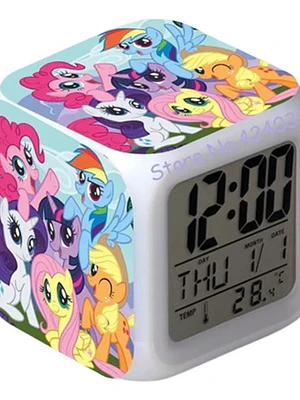 Reloj My Little Pony Despertador Led Digital Luz Grafimax
