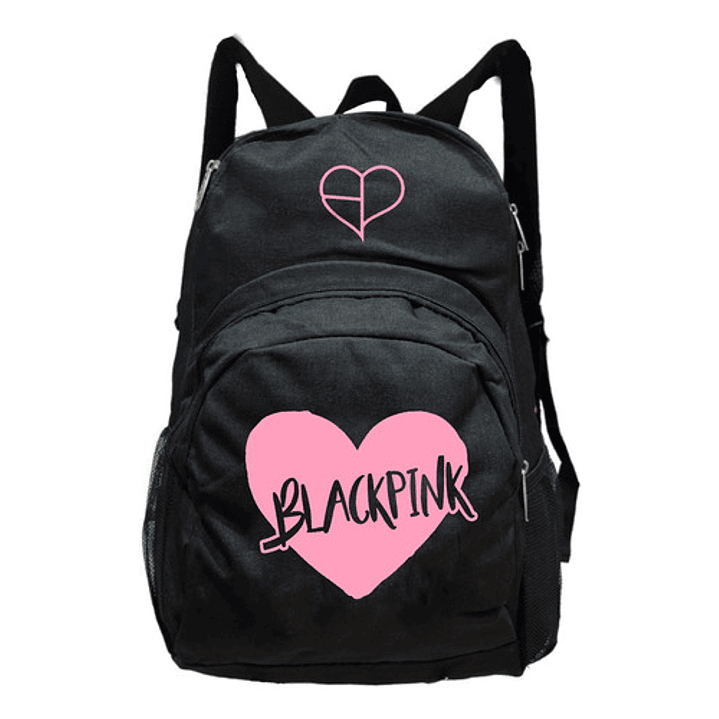 Mochila Black Pink Nombres 20 Litros Negra Grafimax 1