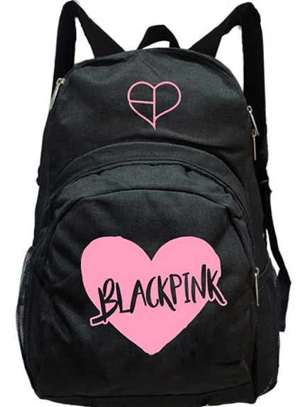 Mochila Black Pink Nombres 20 Litros Negra Grafimax 1