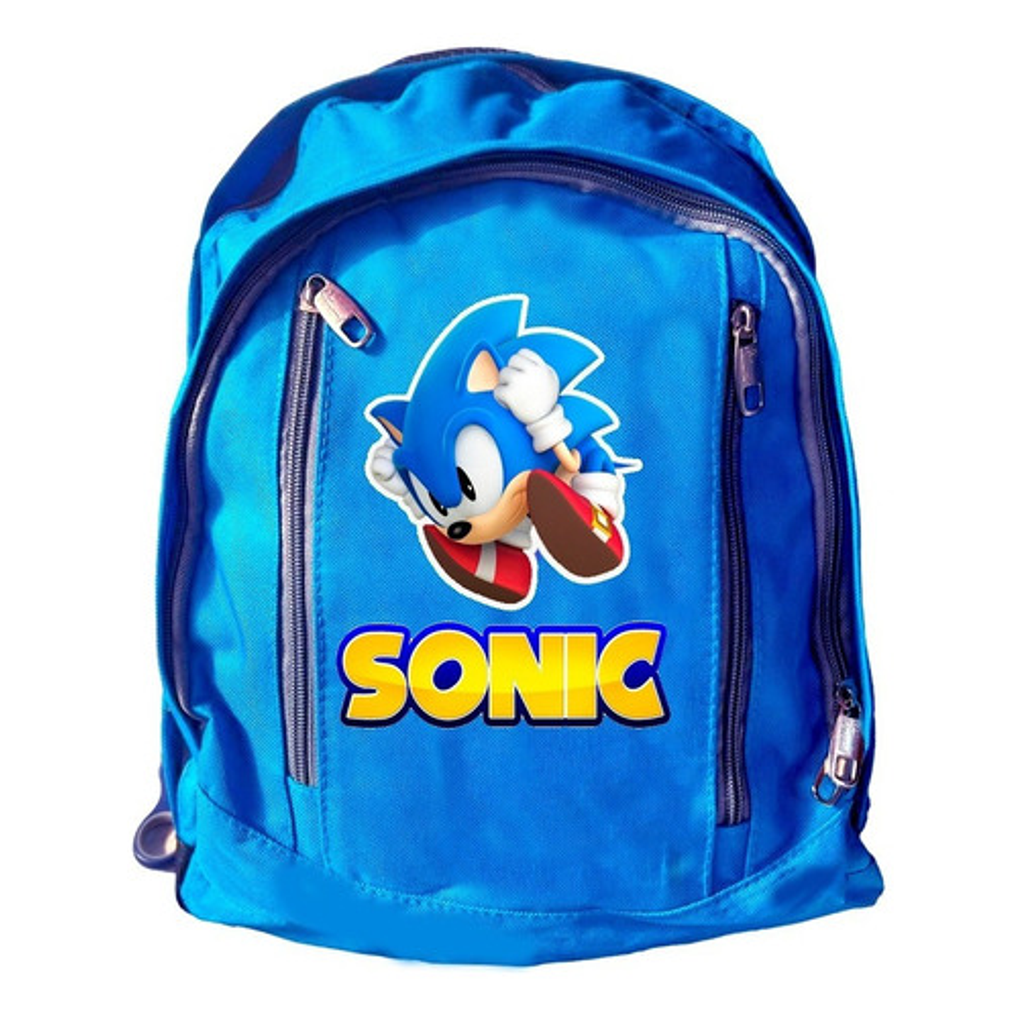 Mochila Sonic The Hedgehog Roll Videojuegos Kawaii Grafimax 1