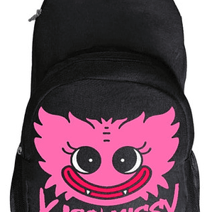 Mochila Kissy Missy Poppy Playtime 20 Litros Negra Grafimax