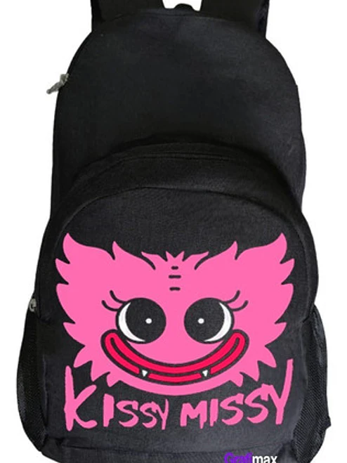 Mochila Kissy Missy Poppy Playtime 20 Litros Negra Grafimax 1