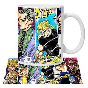 Tazón Jojo'S Bizzare Adventure Jotaro Comic Anime Grafimax