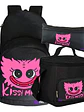 Pack Kissy Missy Mochila Lonchera Estuche Grafimax - Miniatura 1
