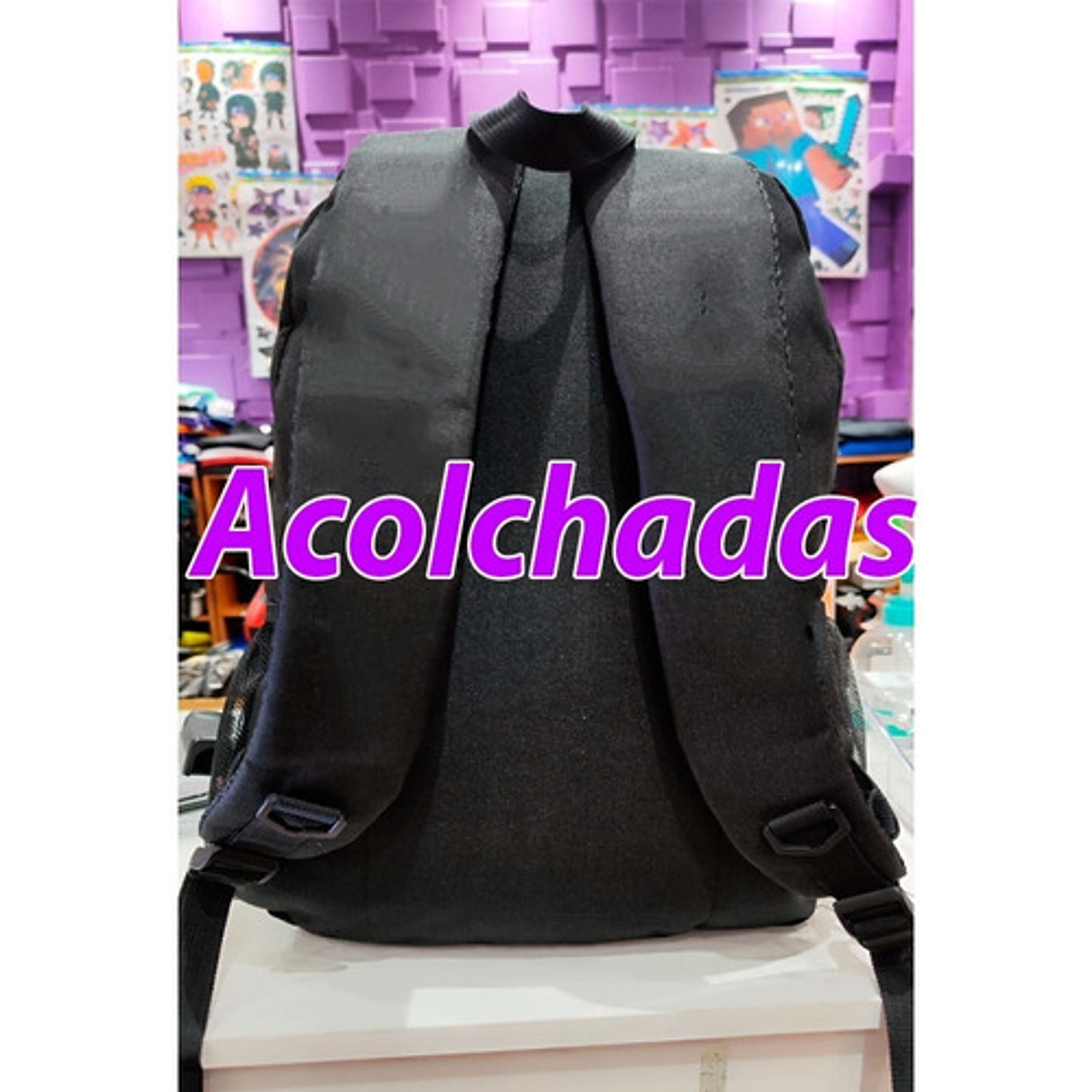 Mochila Naruto Usumaki Shippuden Konoha Negra Grafimax 2