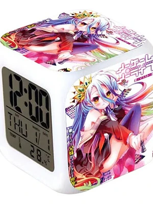 Reloj No Game No Life Anime Despertador Led Digital Grafimax