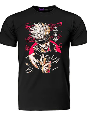 Polera Satoru Gojo Jujutsu Kaisen Anime Grafimax