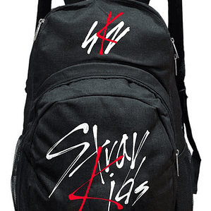Mochila Stray Kids Música K - Pop 20 Litros Negra Grafimax