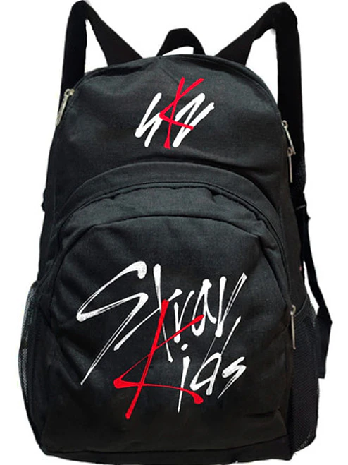 Mochila Stray Kids Música K - Pop 20 Litros Negra Grafimax 1