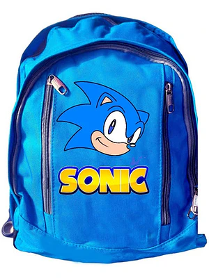 Mochila Sonic Thumb Up Sega Negra Grafimax