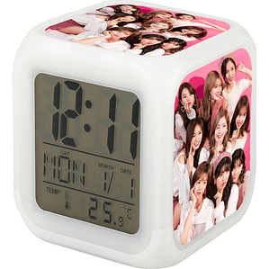 Reloj Twice Música Coreana Despertador Digital Grafimax