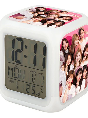 Reloj Twice Música Coreana Despertador Digital Grafimax