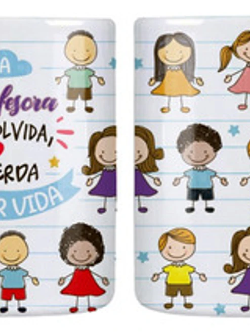 Tazón Profesora Profesor Educador No Se Olvida Grafimax 1